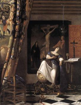 Jan Vermeer : The Allegory of the Faith
